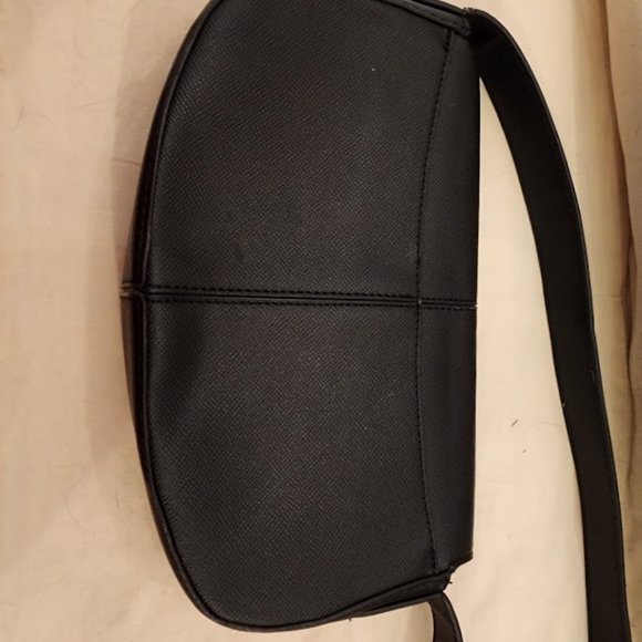 London Fog Black Shoulder Bag 11x7x3 - Picture 2 of 6